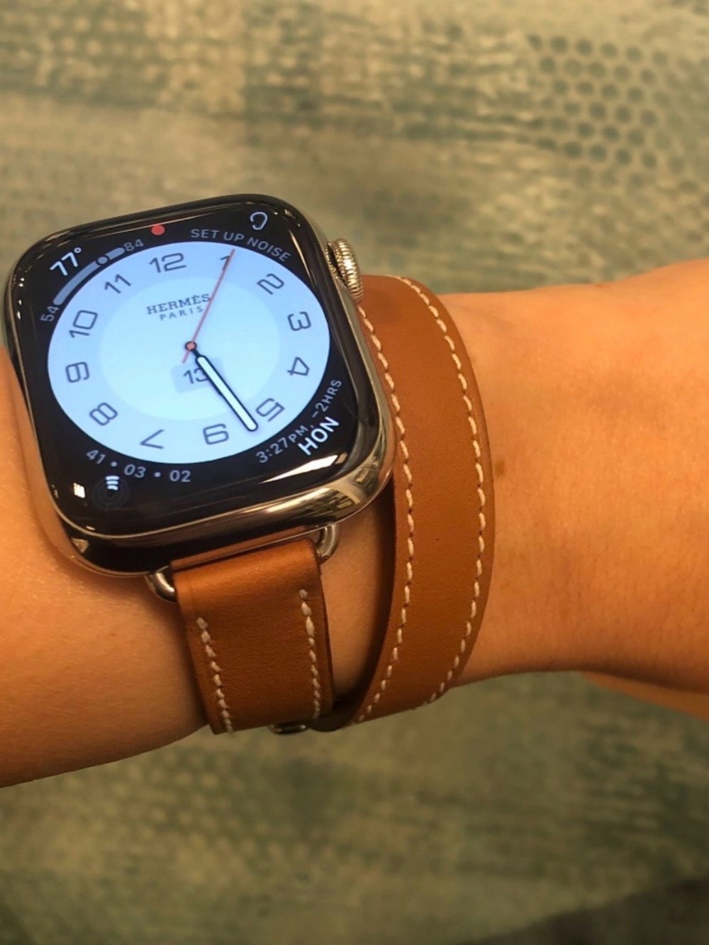 Hermes Apple Watch Series 7
With orange and wrap around band
Gently worn - Picture 7 of 10